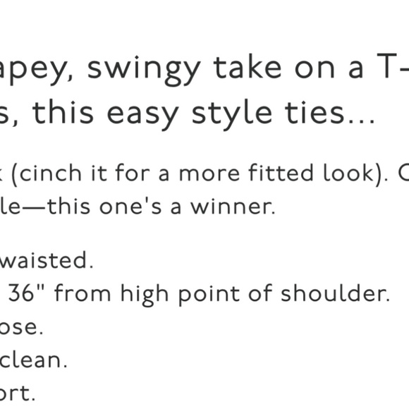 Madewell Shift Dress with Tie String - Picture 8 of 8